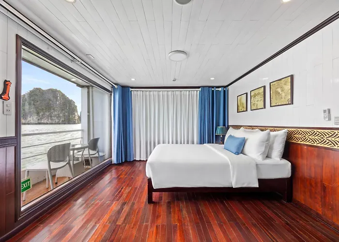 Hotel en barco Aqua Legend Cruise - Lan Ha Bay